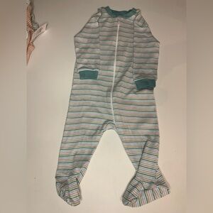 3 for $10 NEW George Multicolor Striped Kids Footie
